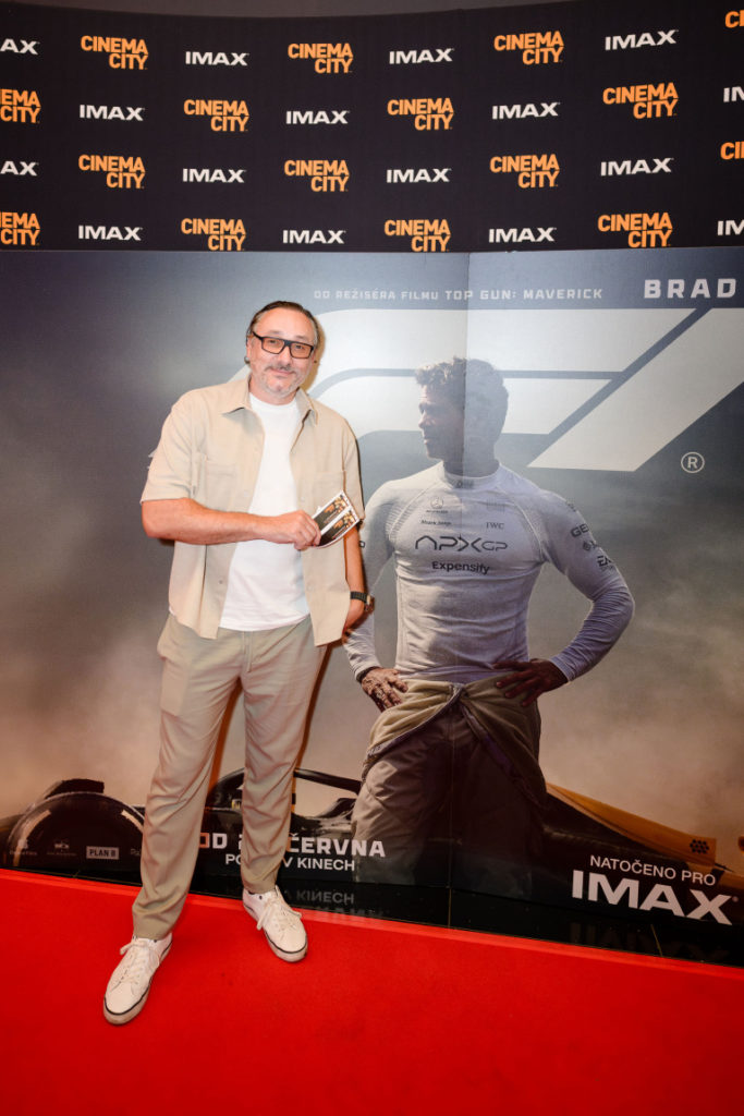 Premiéra v pražském kině IMAX: Snímek F1 The Movie přivezl do kin adrenalin, rychlost a emoce