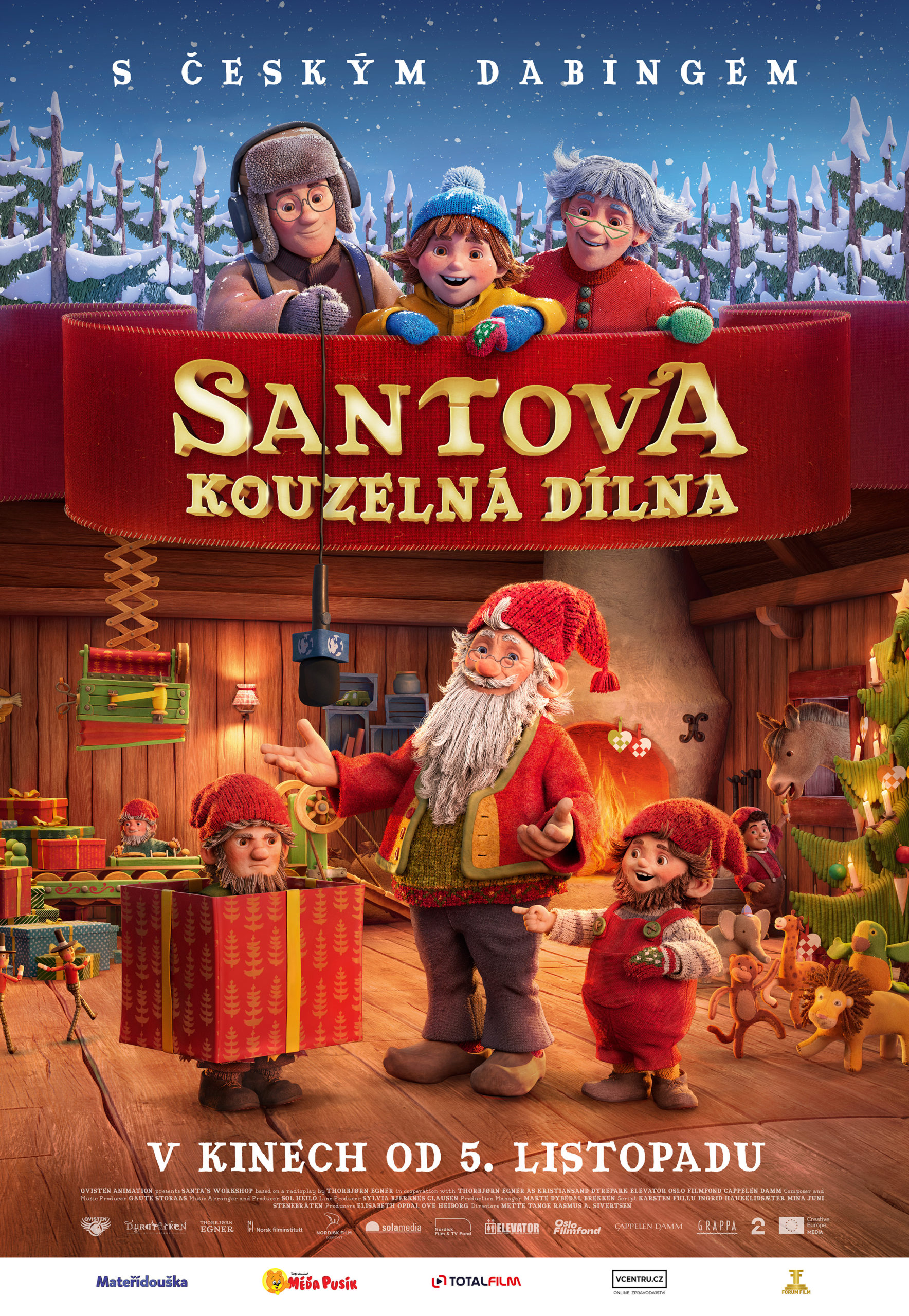 Plakát filmu Santova kouzelná dílna